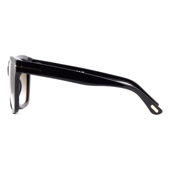 New TOM FORD Selby Black Square TF0952/S 01B Sunglasses Women - Picture 3 of 4